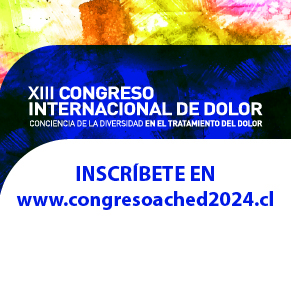 Save The Date - XIII Congreso Internacional de Dolor - 14 al 16 de Noviembre, 2024. Santiago, Chile