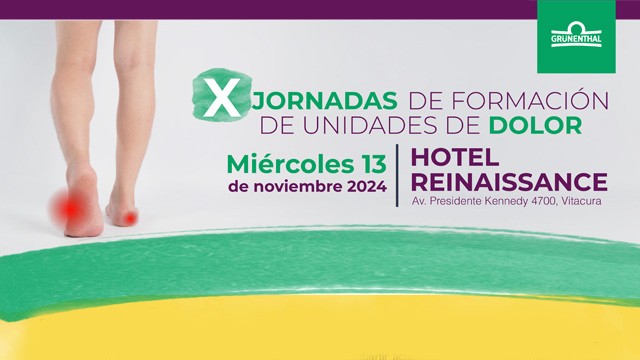 ACHED-CP los invita a las X Jornadas de Formación de Unidades de Dolor