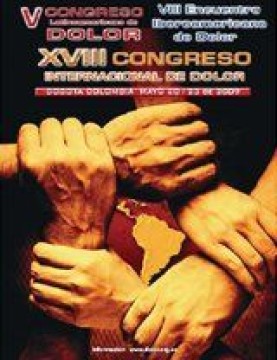  XVIII Congreso Internacional de Dolor ACED / V Congreso Latinoamericano del Dolor (FEDELAT) / VIII Encuentro Iberoamericano de Dolor
