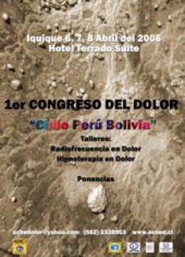  I Congreso del Dolor Chile-Perú-Bolivia