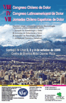 VIII Congreso Chileno de Dolor ACHED / IV Congreso Latinoamericano de Dolor / VII Jornadas Chileno-Españolas de Dolor