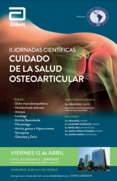 II Jornadas Científicas de Cuidado de la Salud Osteoarticular