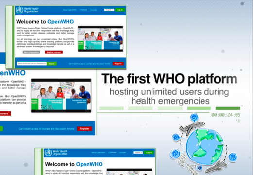  OpenWHO: canal de cursos en línea de la OMS