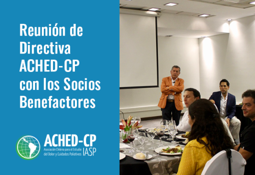  Reunión de Directiva ACHED-CP con los Socios Benefactores
