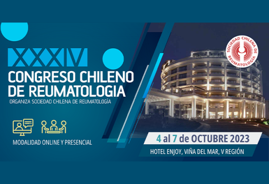  XXXIV Congreso Chileno de Reumatología - 4 al 7 de octubre 2023